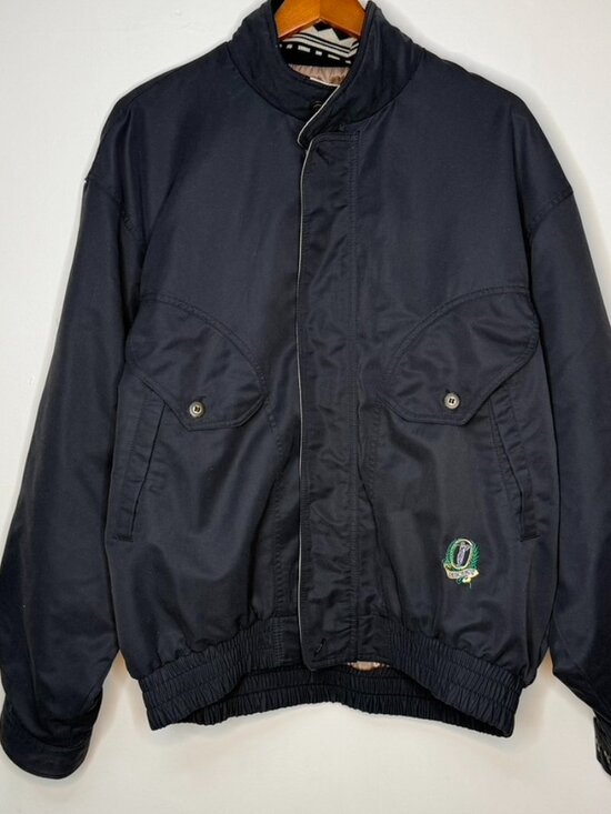 Other - Vintage Descente Golf Collection Bomber Jacket Mens XXL Black